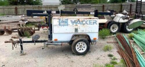 DESCRIPTION: WACKER LTC4 PORTABLE LIGHT TOWER/ GENERATOR (HAS MINOR ISSUES, LIGHTS WILL TURN ON BUT FLIP OFF AFTER A FEW MINUTES) BRAND/MODEL: WACKER