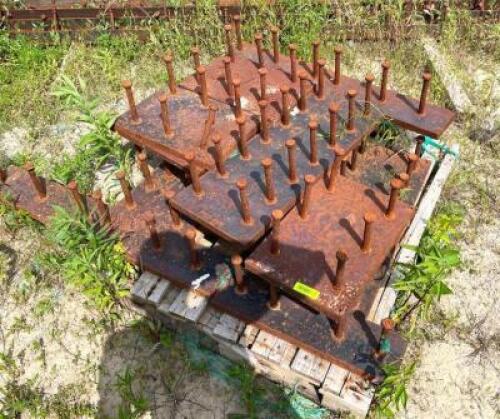 DESCRIPTION: PALLET OF 1" SCRAP METAL LOCATION: BACK LOT QTY: 1