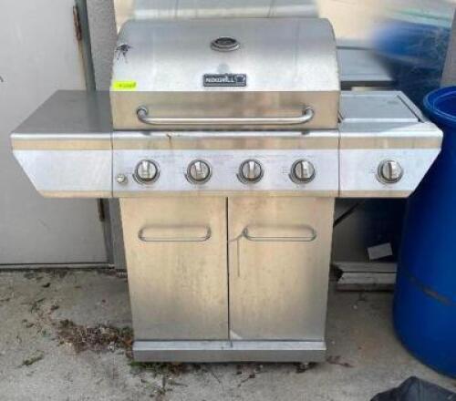 DESCRIPTION: NEXGRILL 5-BURNER GAS GRILL W/ SIDE BURNER LOCATION: BACK LOT QTY: 1