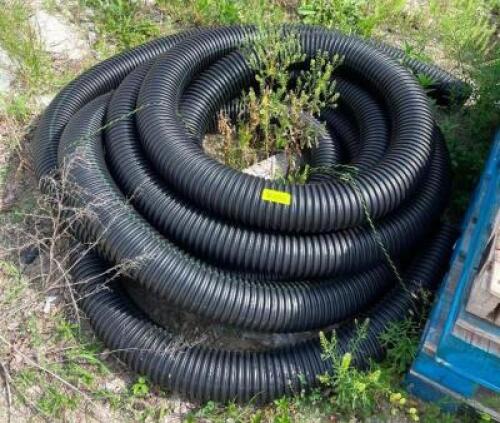 DESCRIPTION: CORRUGATED DRAINAGE PIPE LOCATION: BACK LOT QTY: 1