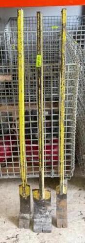 DESCRIPTION: (3) INDUSTRIAL PRY BARS QTY: 3