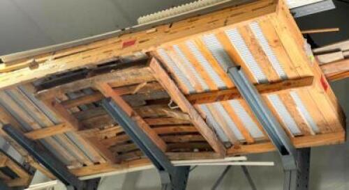 DESCRIPTION: PALLET OF CORRUGATED METAL QTY: 1