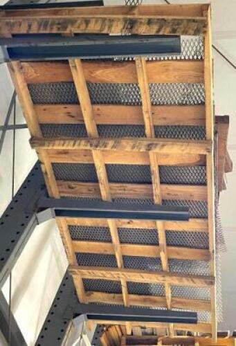 DESCRIPTION: PALLET OF BRAIDED METAL SHEETS QTY: 1