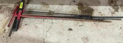 DESCRIPTION: (4) SPIKED SOIL PROBES THIS LOT IS: SOLD BY THE PIECE. LOCATION SHOP QTY: 4