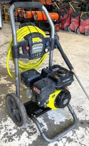 DESCRIPTION: RYOBI 2,900 PSI 2.5GPM GAS PRESSURE WASHER BRAND/MODEL: RYOBI RY802925VNM LOCATION: WAREHOUSE QTY: 1
