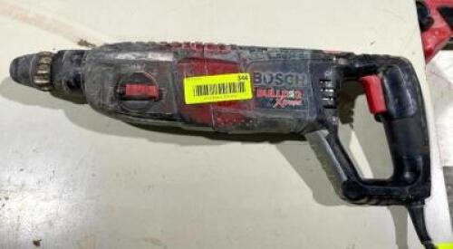 DESCRIPTION: SDS PLUS BULLDOG XTREME 1" ELECTRIC ROTARY HAMMER BRAND/MODEL: BOSCH 11255VSR QTY: 1