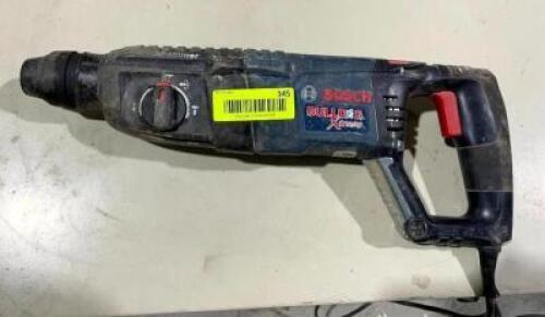 DESCRIPTION: SDS PLUS BULLDOG XTREME 1" ELECTRIC ROTARY HAMMER BRAND/MODEL: BOSCH 11255VSR QTY: 1