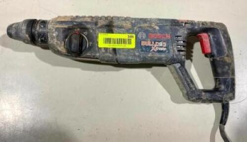 DESCRIPTION: SDS PLUS BULLDOG XTREME 1" ELECTRIC ROTARY HAMMER BRAND/MODEL: BOSCH 11255VSR QTY: 1