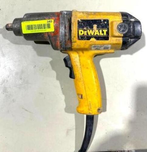 DESCRIPTION: 1/2" ELECTRIC IMPACT WRENCH BRAND/MODEL: DEWALT DW290 QTY: 1