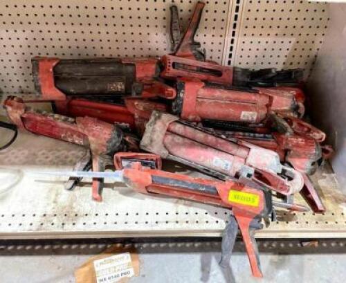 DESCRIPTION: ASSORTED HILTI EPOXY GUNS BRAND/MODEL: HILTI QTY: 1