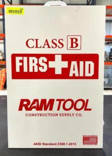 DESCRIPTION: 15" X 22" FIRST AID KIT LOCATION: WAREHOUSE QTY: 1