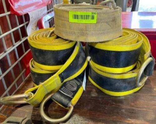 DESCRIPTION: (5) - HEAVY DUTY STRAPS THIS LOT IS: SOLD BY THE PIECE QTY: 5