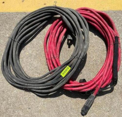 DESCRIPTION: (2) - WELDING LEADS THIS LOT IS: SOLD BY THE PIECE QTY: 2