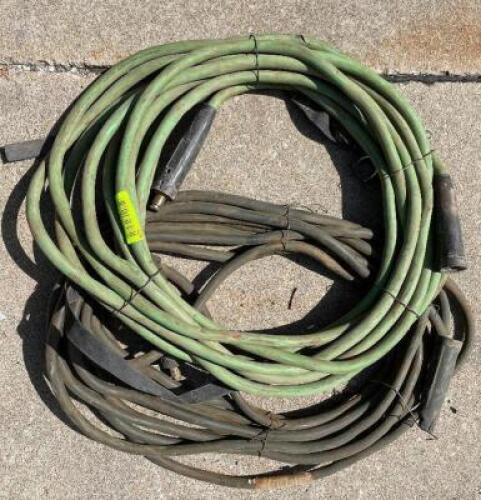 DESCRIPTION: (2) - WELDING LEADS THIS LOT IS: SOLD BY THE PIECE QTY: 2