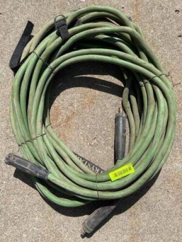 DESCRIPTION: (2) - WELDING LEADS THIS LOT IS: SOLD BY THE PIECE QTY: 2