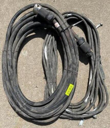 DESCRIPTION: (2) - WELDING LEADS THIS LOT IS: SOLD BY THE PIECE QTY: 2
