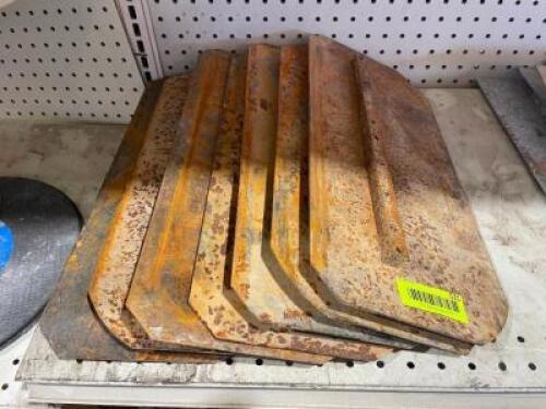DESCRIPTION: (8) ASSORTED USED FAN BLADES FOR CONCRETE TROWELS THIS LOT IS: ONE MONEY LOCATION SHOP QTY: 1