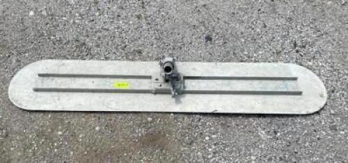 DESCRIPTION: 5' TROWEL ATTACHMENT QTY: 1