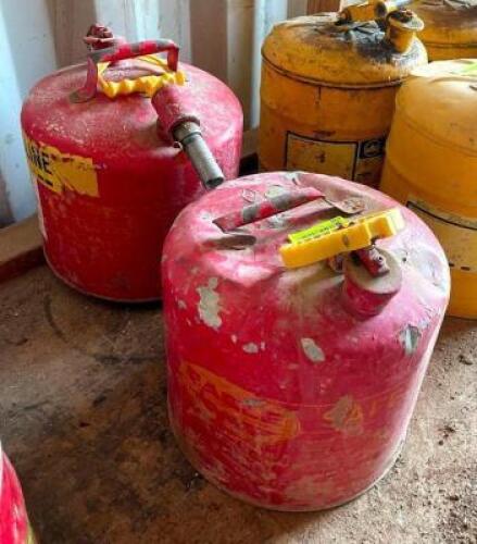DESCRIPTION: (2) GAS CANS QTY: 2