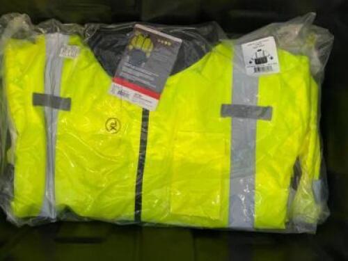 DESCRIPTION: (12) LARGE LOGO BOMBER JACKETS QTY: 12
