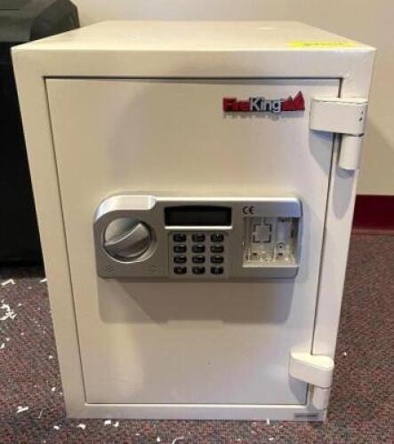DESCRIPTION: FIREKING DIGITAL SAFE INFORMATION: NO CODE SIZE: 17"X14"X19" QTY: 1