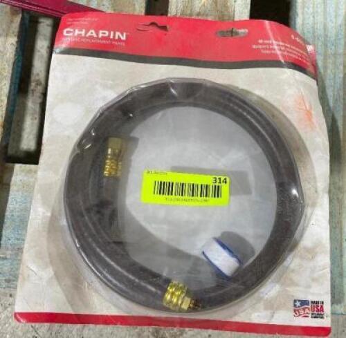DESCRIPTION: (2) 48" REINFORCED INDUSTRIAL HOSE. BRAND/MODEL: Jun-91 LOCATION: SHOP QTY: 2