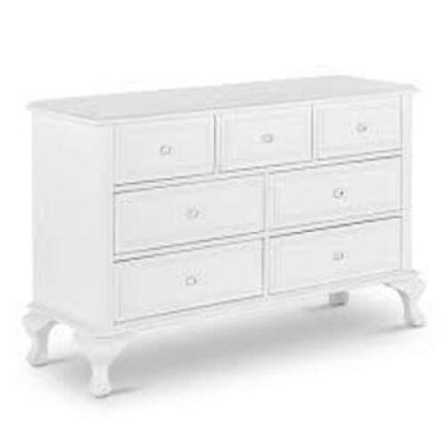 DESCRIPTION: (1) DRESSER BRAND/MODEL: PICKET HOUSE FURNISHING #JS700DR0 INFORMATION: WHITE RETAIL$: $336.28 EA SIZE: *MUST INSPECT, SLIGHT DAMAGE QTY: