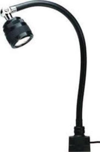 DESCRIPTION: (1) TASK LIGHT, ADJUSTABLE NECK BRAND/MODEL: SUNNEX #SL9-220B10H INFORMATION: BLACK RETAIL$: $348.83 EA SIZE: 120V/60HZ QTY: 1