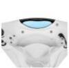 EMPAVA 59 IN. ACRYLIC FLATBOTTOM WHIRLPOOL BATHTUB IN WHITE - 7
