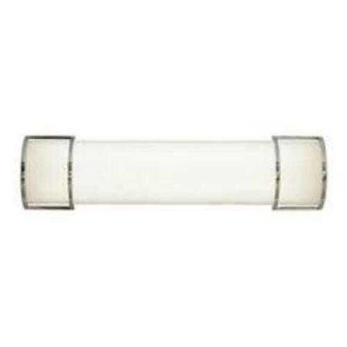 DESCRIPTION: (2) LED VANITY LIGHT BRAND/MODEL: PACIFIC #PCV362500L30SN INFORMATION: WARM WHITE, SATIN NICKEL TRIM RETAIL$: 168 SIZE: 37.80X7.09X4.57"