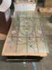 4' X 8' DECORATIVE STAINED GLASS WINDOW PANEL WITH FLORAL DESIGN - 2