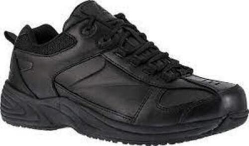 DESCRIPTION: (1) PAIR OF WORK SHOES BRAND/MODEL: REEBOK #RB1100 INFORMATION: BLACK, IMAGES ARE FOR ILLUSTRATION PURPOSES ONLY AND MAY NOT BE AN EXACT