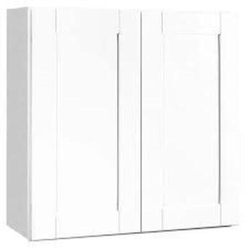 DESCRIPTION: (1) WALL CABINET BRAND/MODEL: HAMPTON BAY INFORMATION: GREY RETAIL$: $138.03 EA SIZE: 36" X 30" X 12" QTY: 1