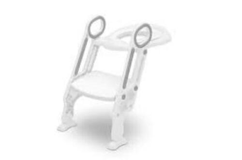 DESCRIPTION: (1) TODDLER POTTY TRAINING LADDER SEAT BRAND/MODEL: DELTA CHILDREN INFORMATION: WHITE RETAIL$: $34.99 EA QTY: 1