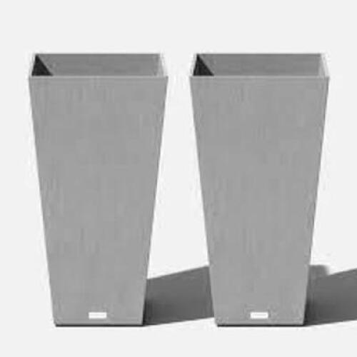 DESCRIPTION: (2) PURE SERIES MIDLAND PLANTER BRAND/MODEL: VERADEK/MV32 INFORMATION: BLACK/FLEXIBLE/IMPACT RESISTANT RETAIL$: 64.50 EACH SIZE: 15.25"X