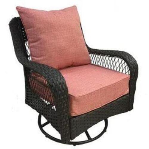 FIDDLESTIX CORAL DEEP SEAT PATIO CUSHION SET