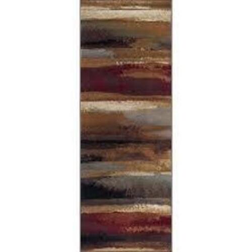 DESCRIPTION: (1) THROW RUG BRAND/MODEL: FESTIVAL #FST8900 2X8 INFORMATION: MULTI COLOR RETAIL$: $100.00 EA SIZE: 2X8 QTY: 1