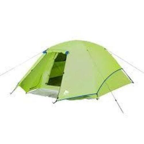 DESCRIPTION: (1) DOME TENT BRAND/MODEL: OZARK TRAIL INFORMATION: GREEN AND YELLOW RETAIL$: $50.00 EA SIZE: 4 PERSON QTY: 1