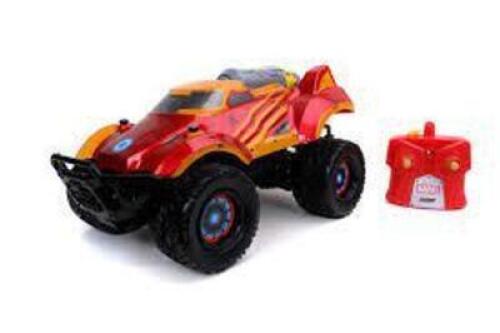 DESCRIPTION: (1) IRON THRUSTER IRON MAN RC CAR BRAND/MODEL: AVENGERS INFORMATION: RED RETAIL$: $30.00 EA SIZE: 0.051388889 QTY: 1