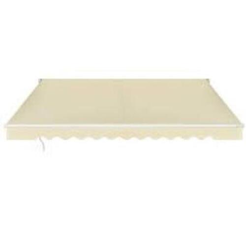 DESCRIPTION: (1) RETRACTABLE AWNING BRAND/MODEL: OP70565BE INFORMATION: WHITE RETAIL$: $160.00 EA SIZE: 120X96 QTY: 1