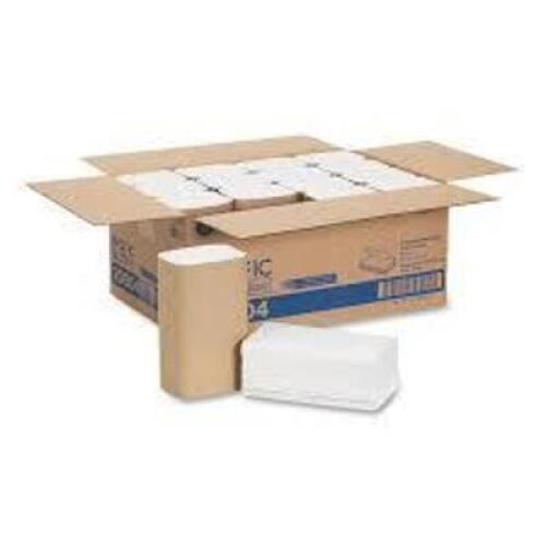 DESCRIPTION: (1) CASE OF (16) PACKS SINGLE FOLD PAPER TOWELSBRAND/MODEL: GEORGIA PACIFIC #20904RETAIL$: $43.05 EAQTY: 1