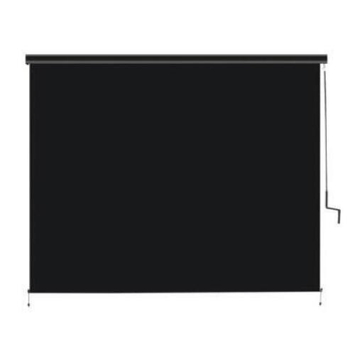 DESCRIPTION: (1) CRANK OPERATED 85% BLACK SUN SHADE RETAIL$: 99.99 SIZE: 72"X72" QTY: 1