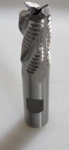 DESCRIPTION: (1) HSCo8 COARSE PITCH ROUGHING SQ END MIL BRAND/MODEL: VC 01886381 RETAIL$: 67.37 SIZE: 5/8" 1-1/4" LOC QTY: 1