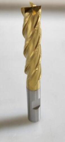 DESCRIPTION: (1) HSS SQ END MILL BRAND/MODEL: NIAGARA N42140 RETAIL$: 52.46 SIZE: 7/16" 2" LOC 3/8"SD QTY: 1