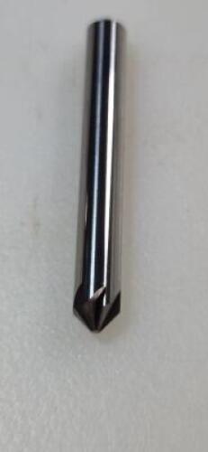 DESCRIPTION: (2) SOLID CARBIDE COUNTERSINK BRAND/MODEL: HERTEL 02389781 RETAIL$: $39.22 EA SIZE: 1/4" HEAD DIAM, 1/4"SD QTY: 2