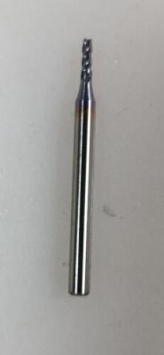 DESCRIPTION: (1) SOLID CARBIDE SQ END MILL BRAND/MODEL: HERTEL 74453275 RETAIL$: 14.74 SIZE: 1/16" 3/16" LOC 1/8" SD QTY: 1