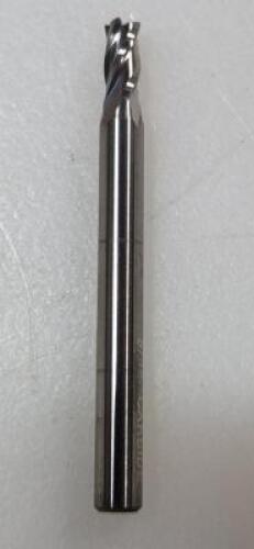 DESCRIPTION: (1) SOLID CARBIDE SQ END MILL BRAND/MODEL: HERTEL 88245857 RETAIL$: 12.52 SIZE: 5/32" , 5/16" LOC 3/16" SD QTY: 1