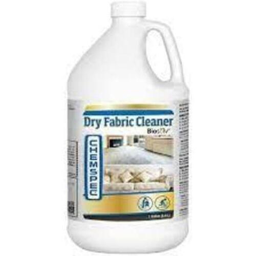 DESCRIPTION: (2) DRY FABRIC CLEANER BRAND/MODEL: CHEMSPEC RETAIL$: $50.0 EA SIZE: 1 GALLON QTY: 2