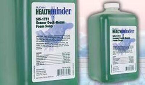 DESCRIPTION: (4) SOAP REFILL BRAND/MODEL: SLOAN HEALTHMINDER #SJS-1750 RETAIL$: $15.00 EA SIZE: 33.81 FL OZ QTY: 4