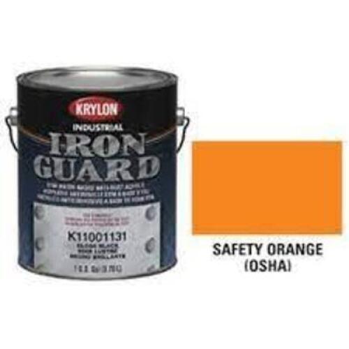 DESCRIPTION: (2) HIGH GLOSS FINISH ACRYLIC ENAMEL PAINT BRAND/MODEL: KRYLON #K11004991 INFORMATION: SAFETY ORANGE RETAIL$: $85.38 EA SIZE: 1 GALLON QT